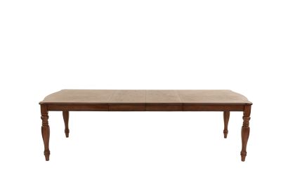 Transitional Style 1pc Dining Table w 2x Leaves Ash Oak Rectangle Table Unique Design Legs Kitchen Dining Room