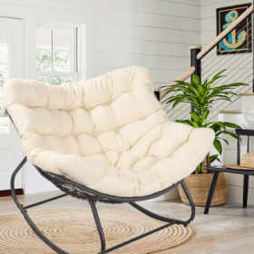 Relax Lazy Sofa Chair (Color: White)